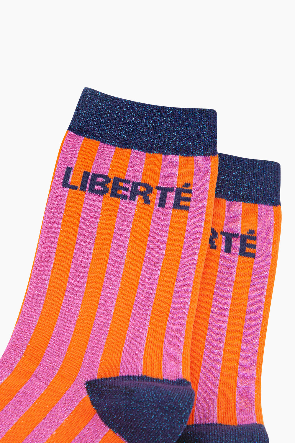 Liberte-Stripes-Combed-Cotton-Glitter-Socks-in-Pink-Blue-close-up