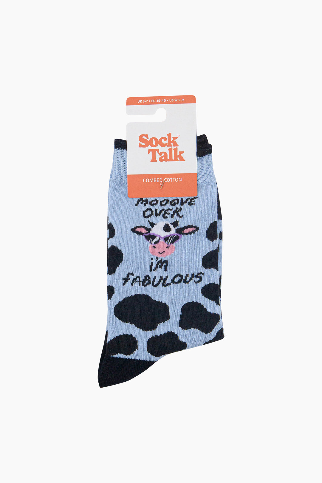 Mooove-Over-Combed-Cotton-Socks-in-Sky-Blue-In-Packaging