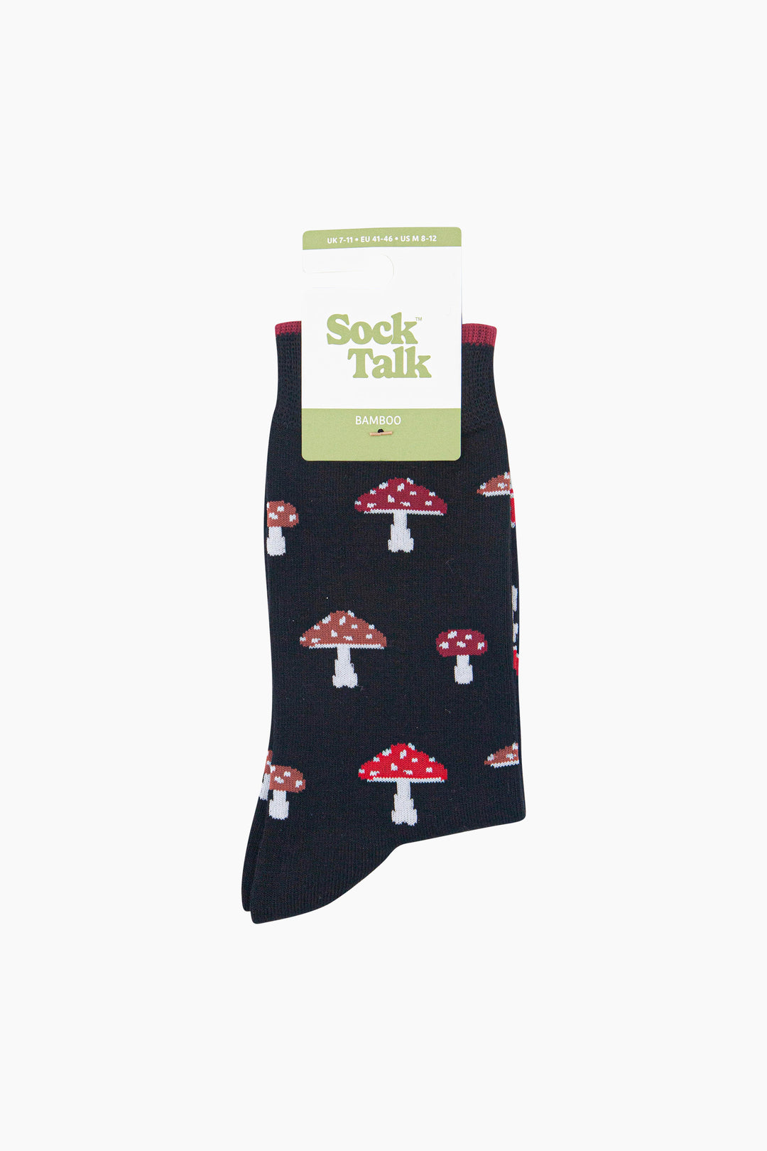 Toadstool-Men's-Bamboo-Socks-in-Black-In-Packaging