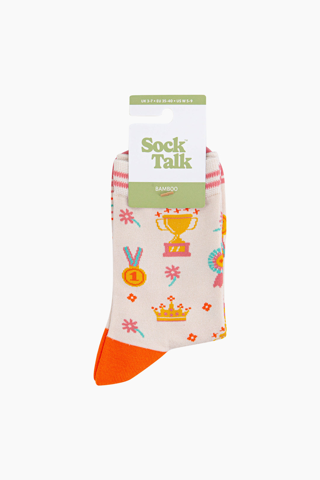 You're-The-Best-Bamboo-Socks-in-Cream-In-Packaging