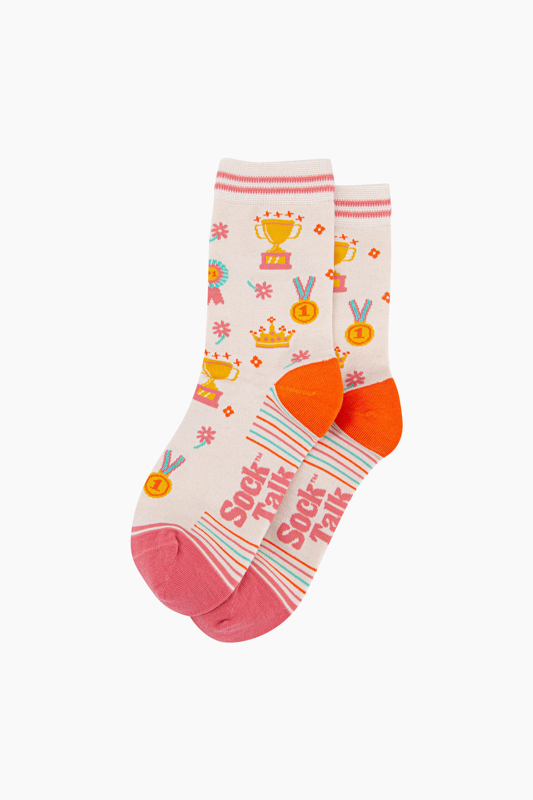 You're-The-Best-Bamboo-Socks-in-Cream-Flatlay