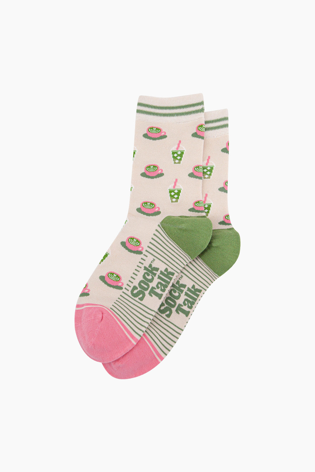 Matcha-Tea-Bamboo-Socks-in-Cream-Laid-Flat