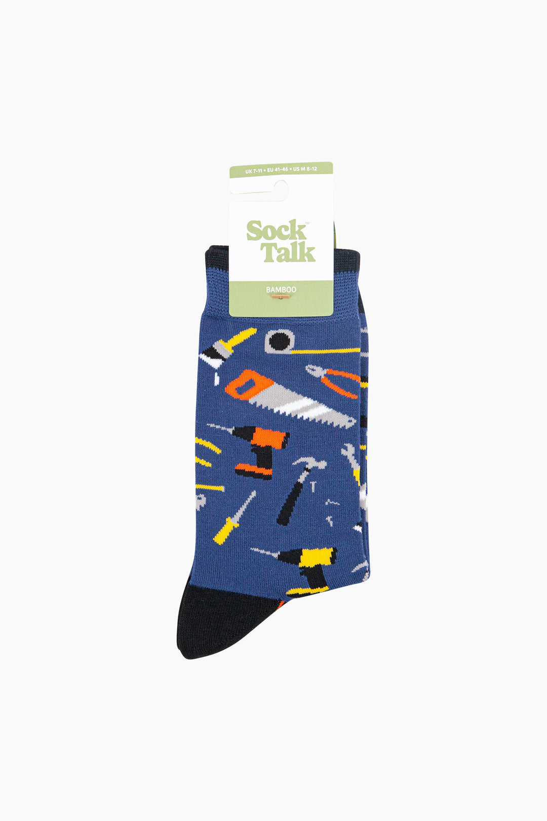 DIY-Tools-Bamboo-Socks-in-Blue-Lying-In-Packaging
