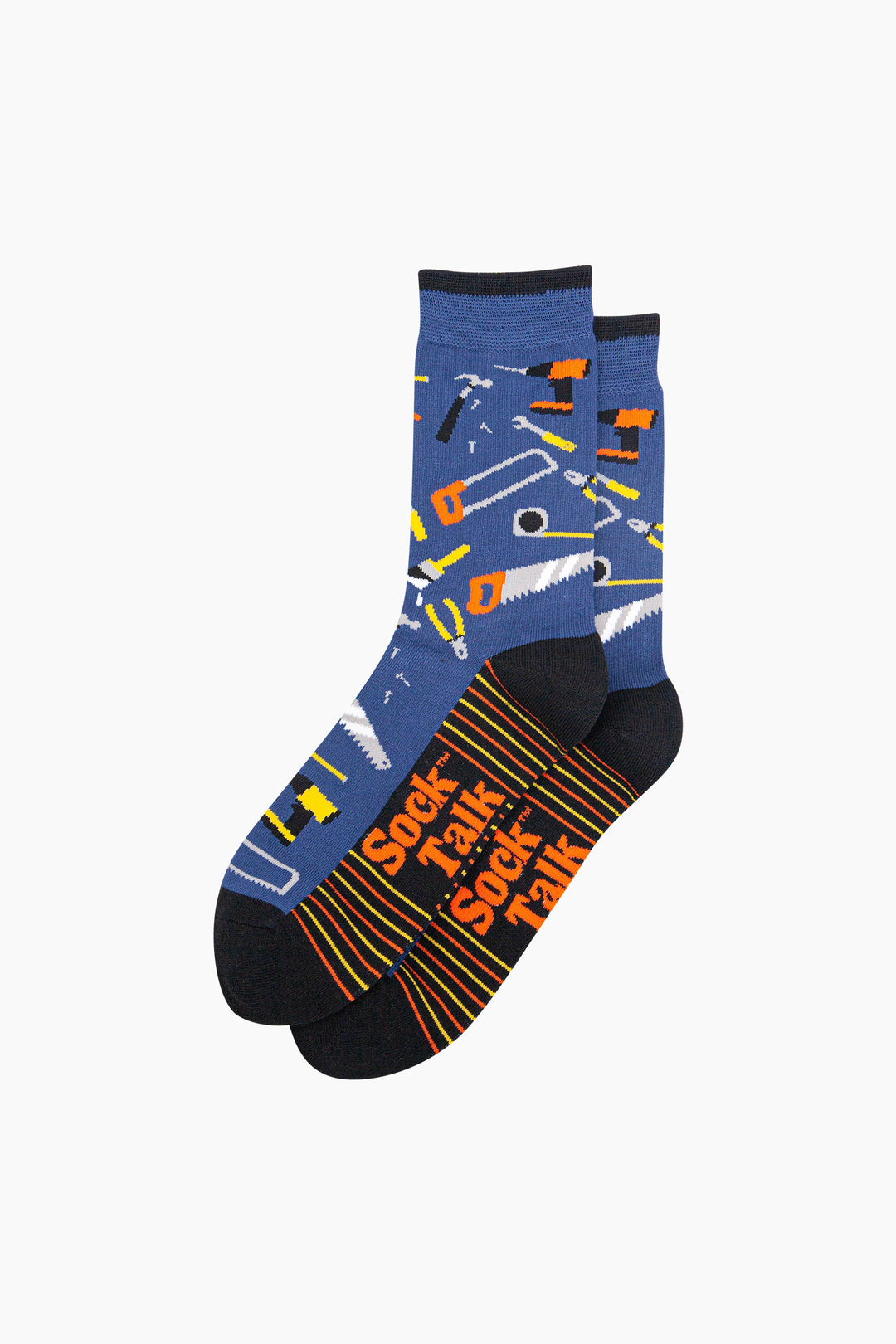 DIY-Tools-Bamboo-Socks-in-Blue-Lying-Flat