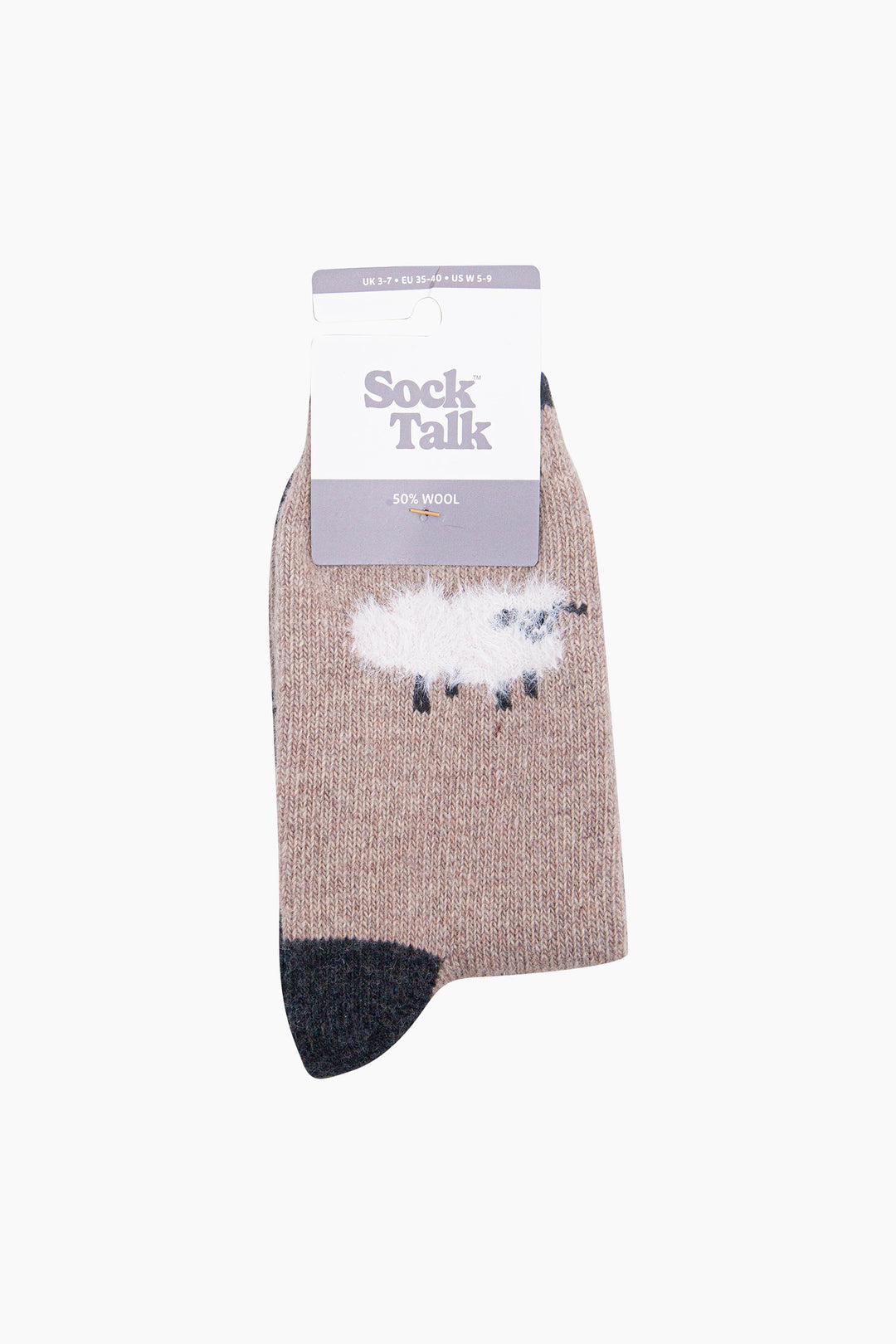 Sheep-Wool-Fluffy-Element-Socks-in-Beige-In-Packaging