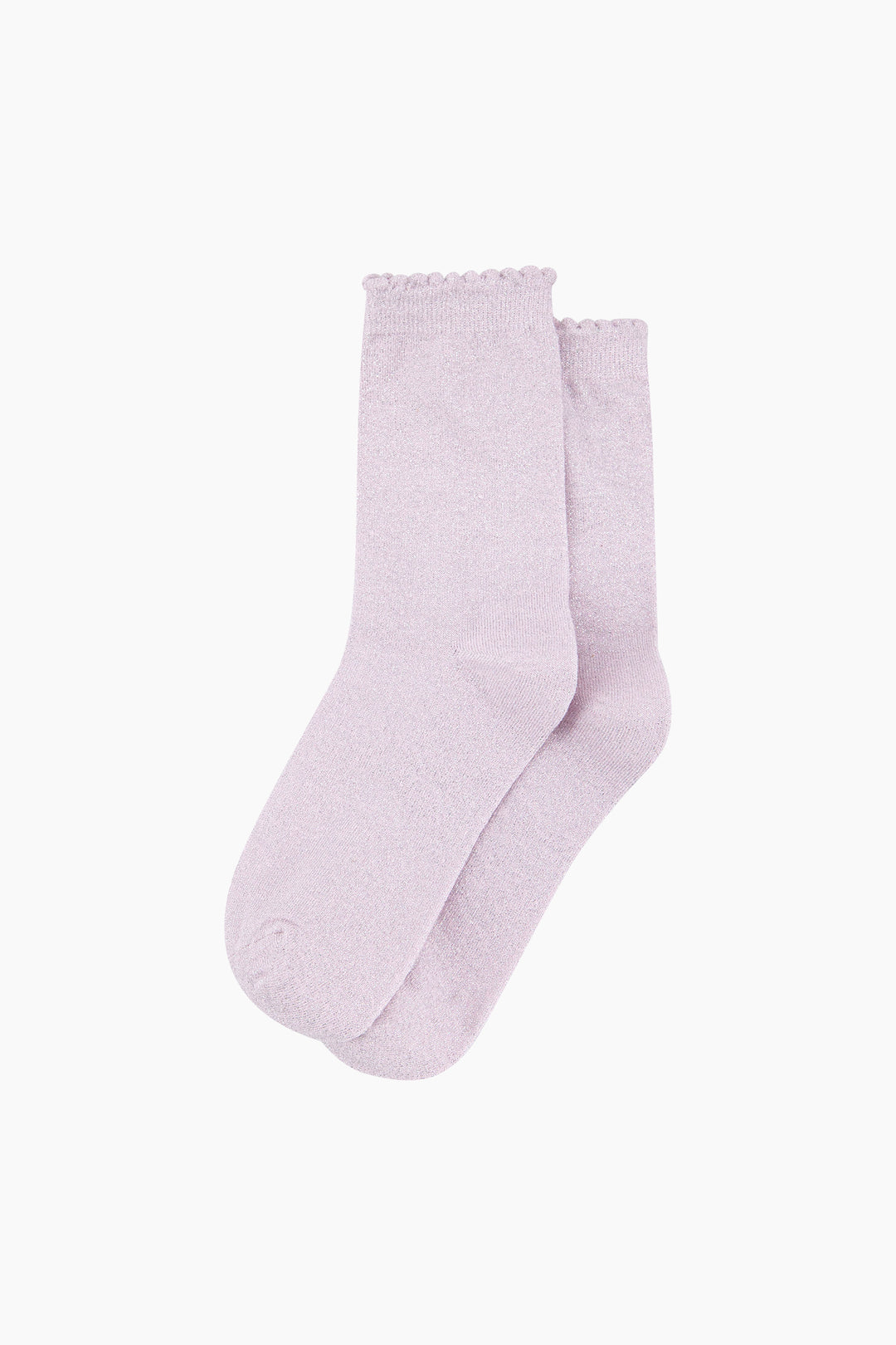 Plain-Combed-Cotton-Glitter-Socks-in-Baby-Pink-Lying-Flat