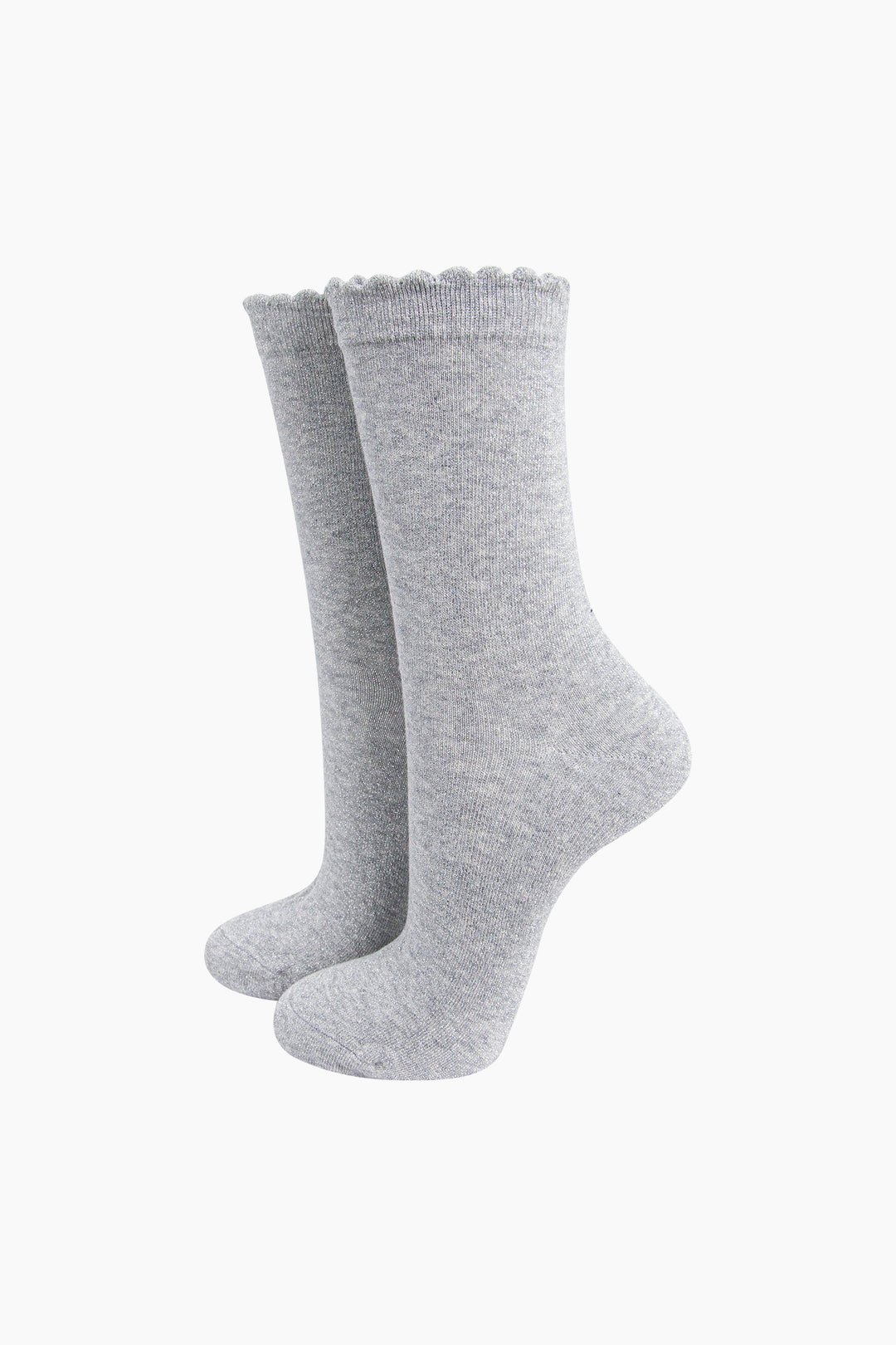 Plain-Combed-Cotton-Glitter-Socks-in-Light-Grey-Marl-Mannequin
