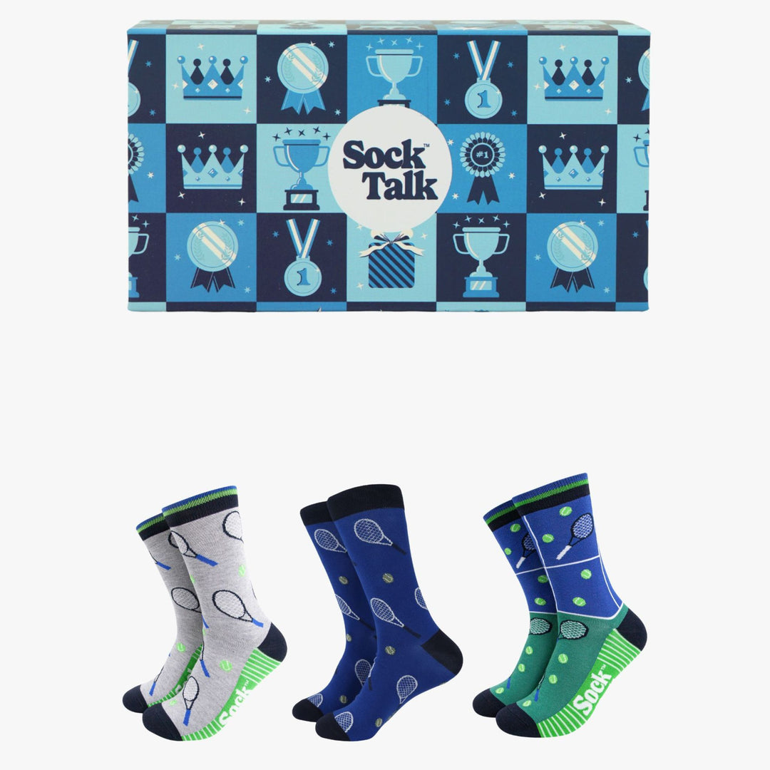 Tennis-Bamboo-Socks-Gift-Set