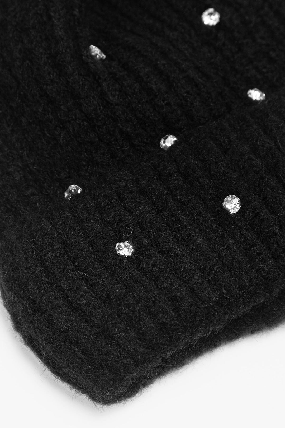 Black Diamond Pom Pom Hat