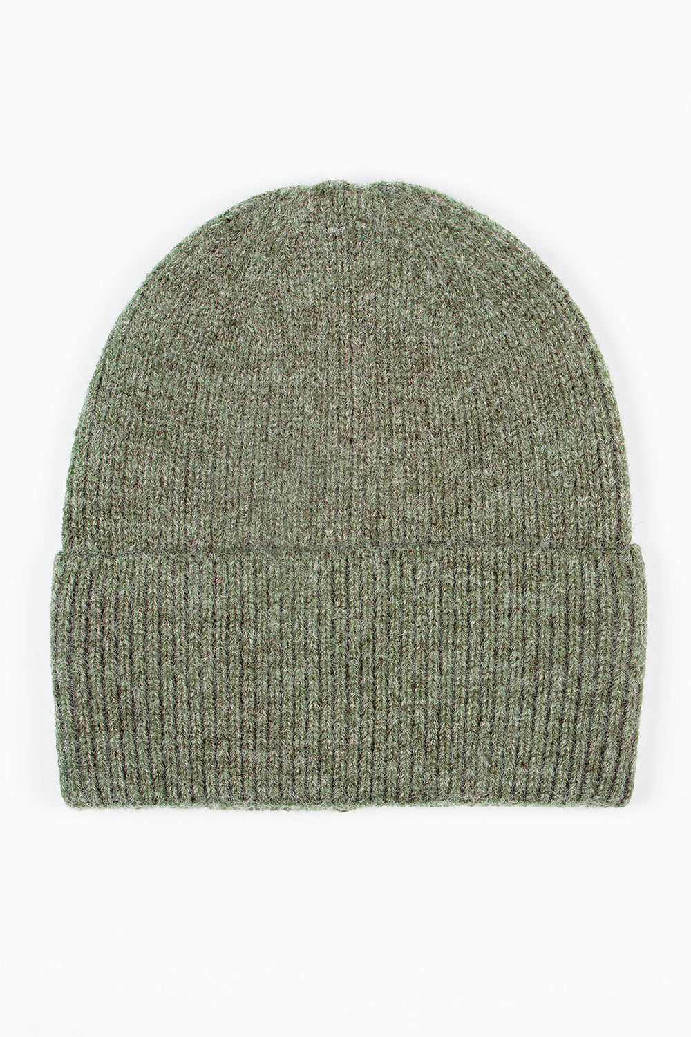 Ribbed-Knit-Men's-Beanie-Hat-in-Khaki