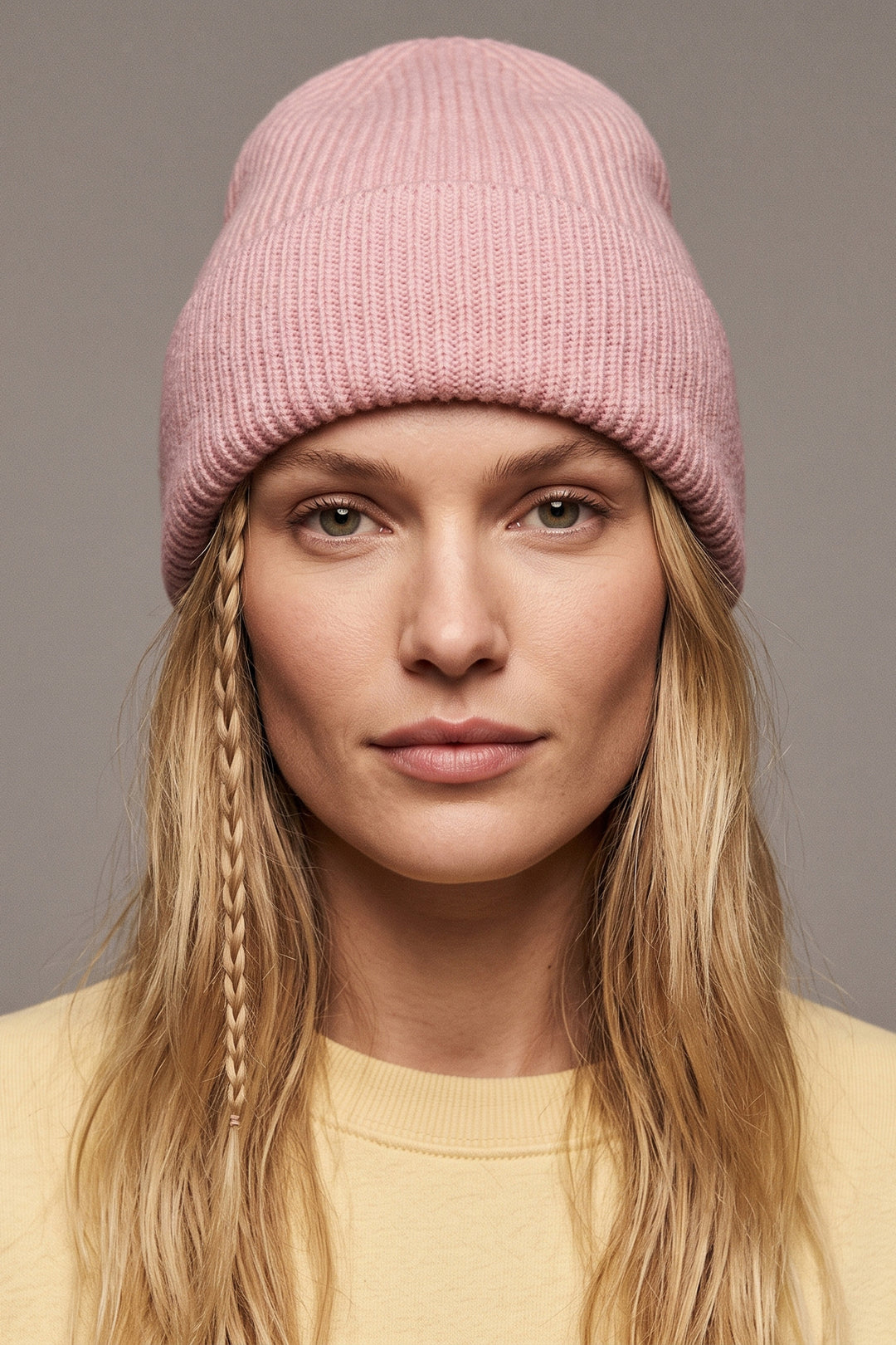 light-pink-ribbed-beanie-hat