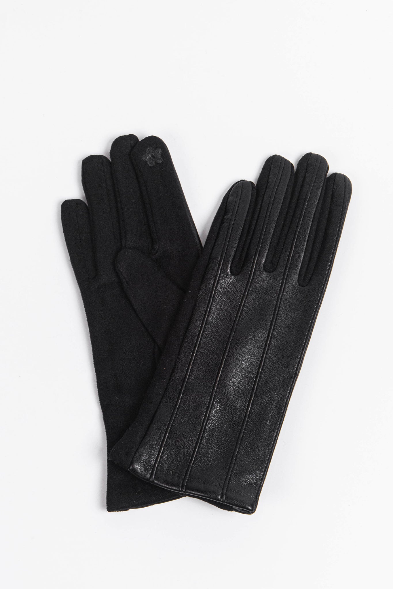 Black PU with Vertical Stitching Gloves – MSH Wholesale