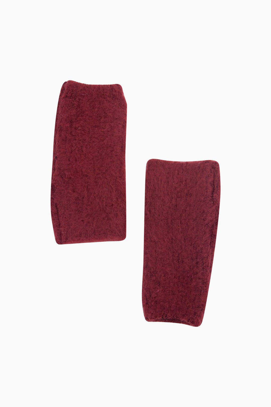 Textured-Knitted-Wrist-Warmers-in-Berry
