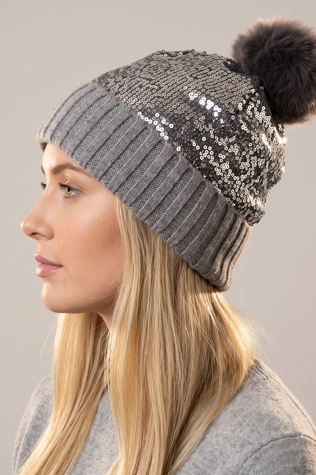 sequin-pom-pom-beanie-hat-grey