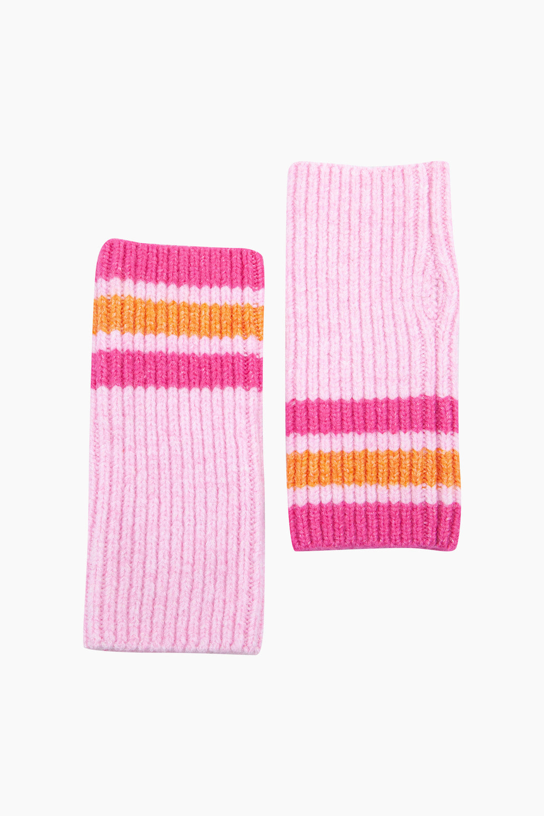 Striped-Cuff-Striped-Cuff-Wrist-Warmer-in-Pink/Fuchsia