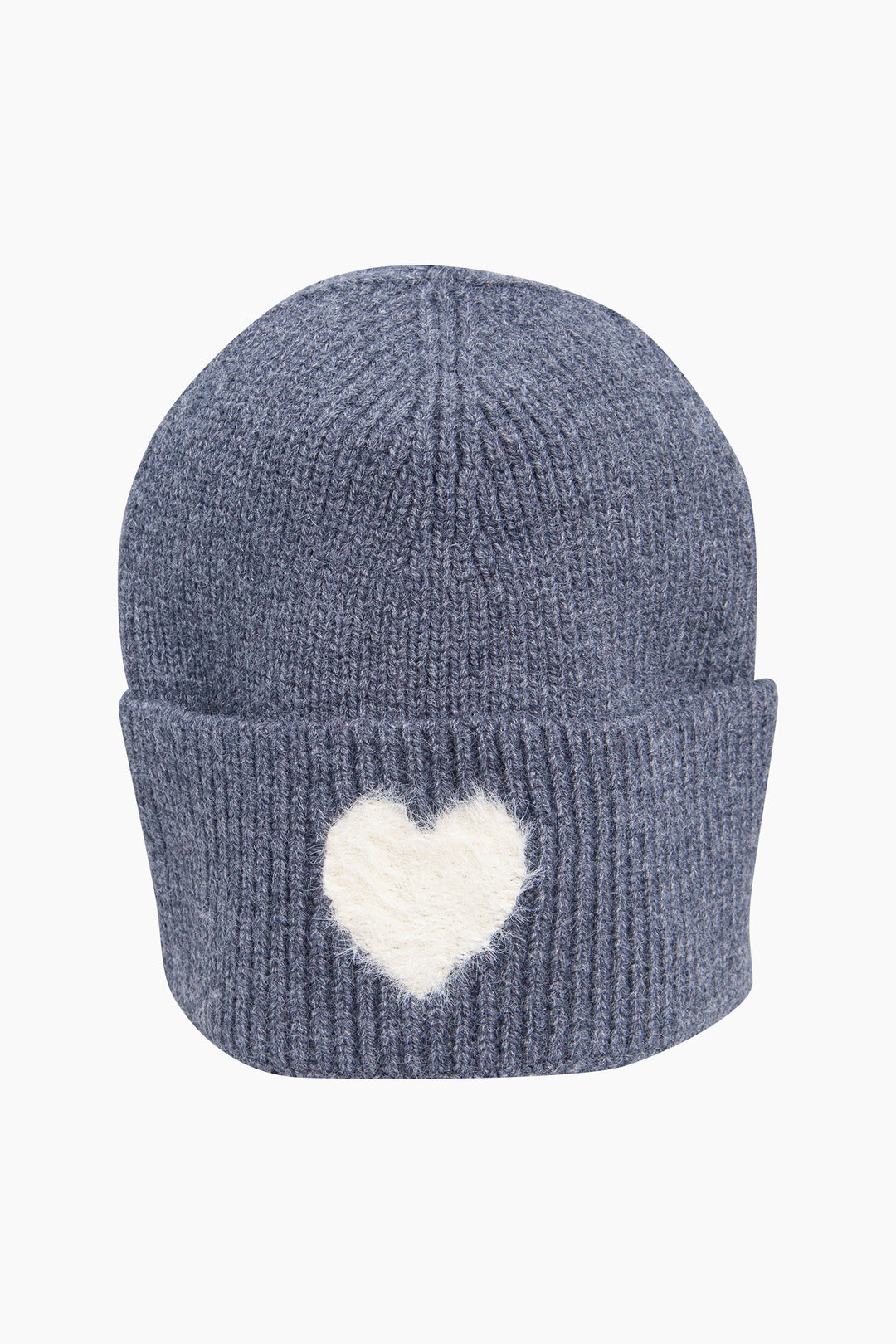 Fluffy-Heart-Beanie-Hat-in-Denim-Blue/Cream-