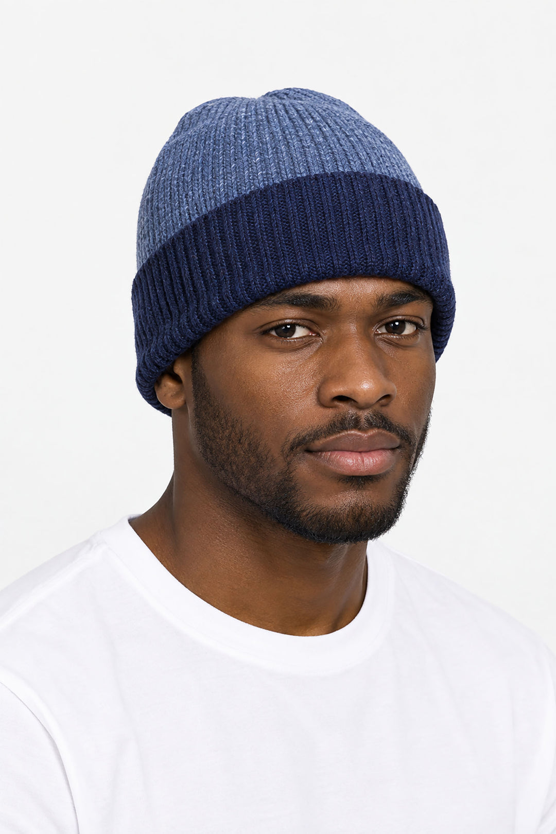 Two-Tone-Men's-Beanie-Hat-in-Blue