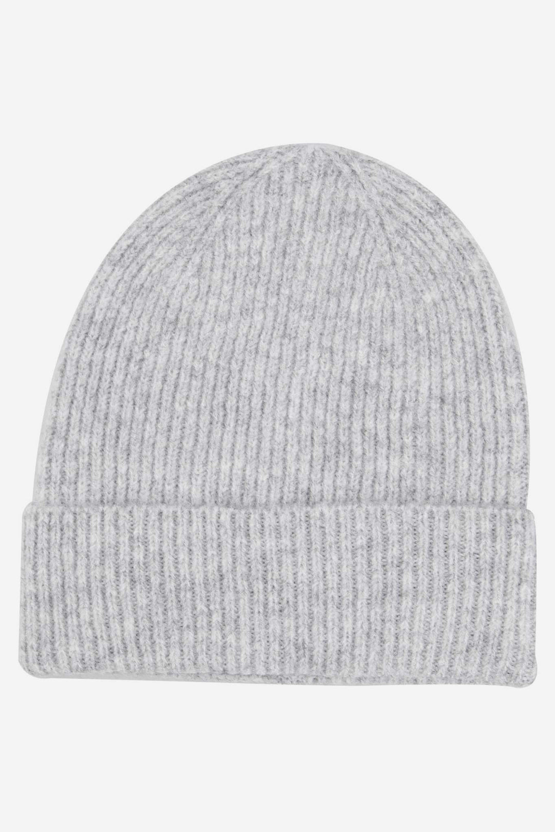 Plain-Men's-Wool-Blend-Beanie-Hat-in-Grey