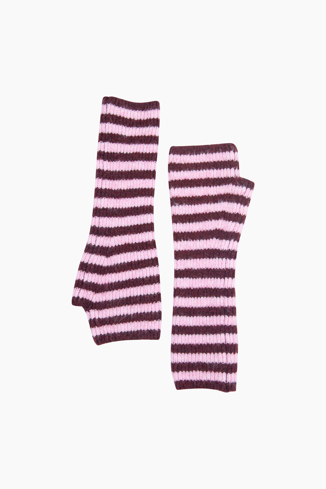 Berry/Pink-Long-Striped-Wrist-Warmer