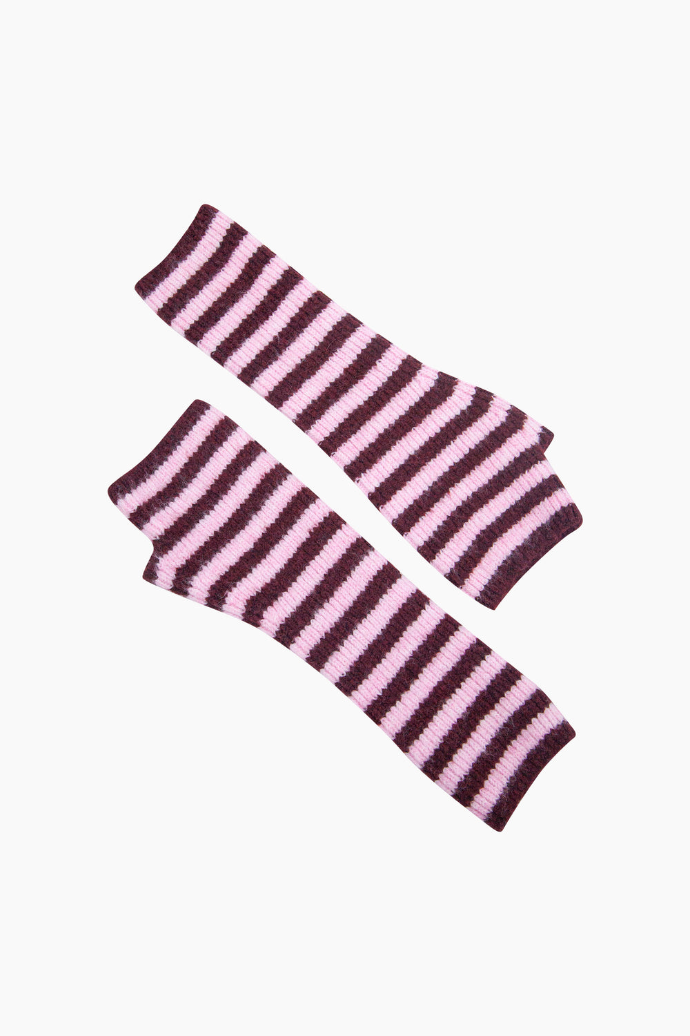 Berry/Pink-Long-Striped-Wrist-Warmer