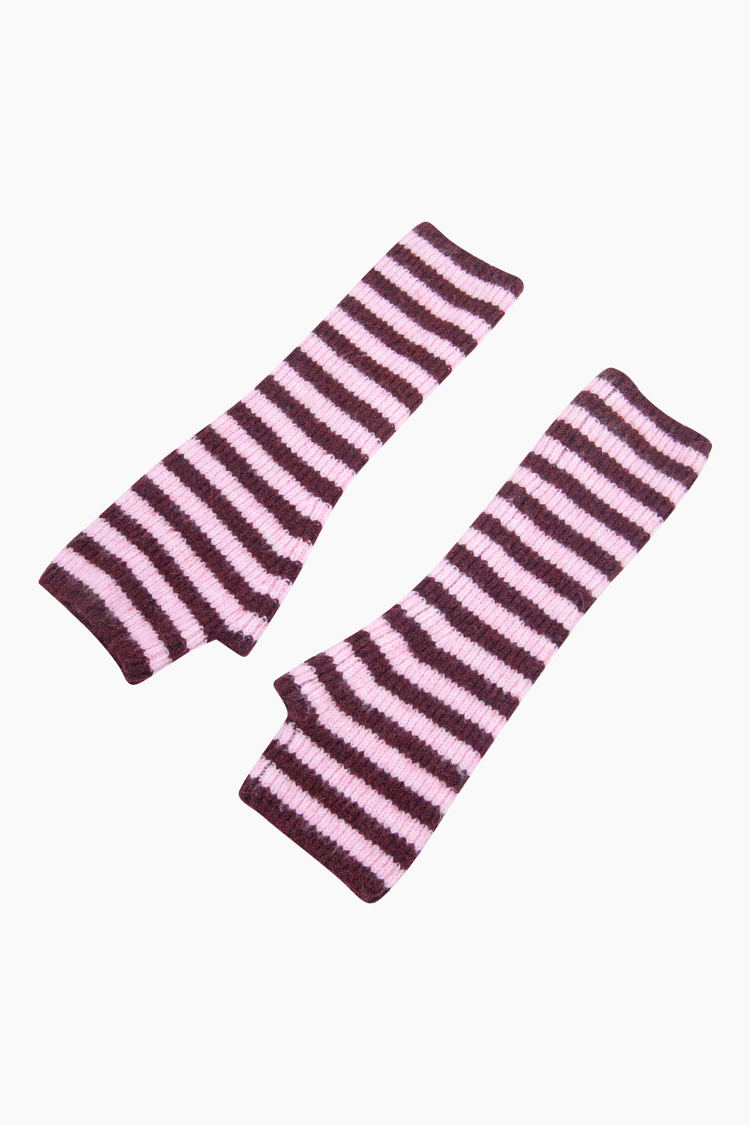 Berry/Pink-Long-Striped-Wrist-Warmer