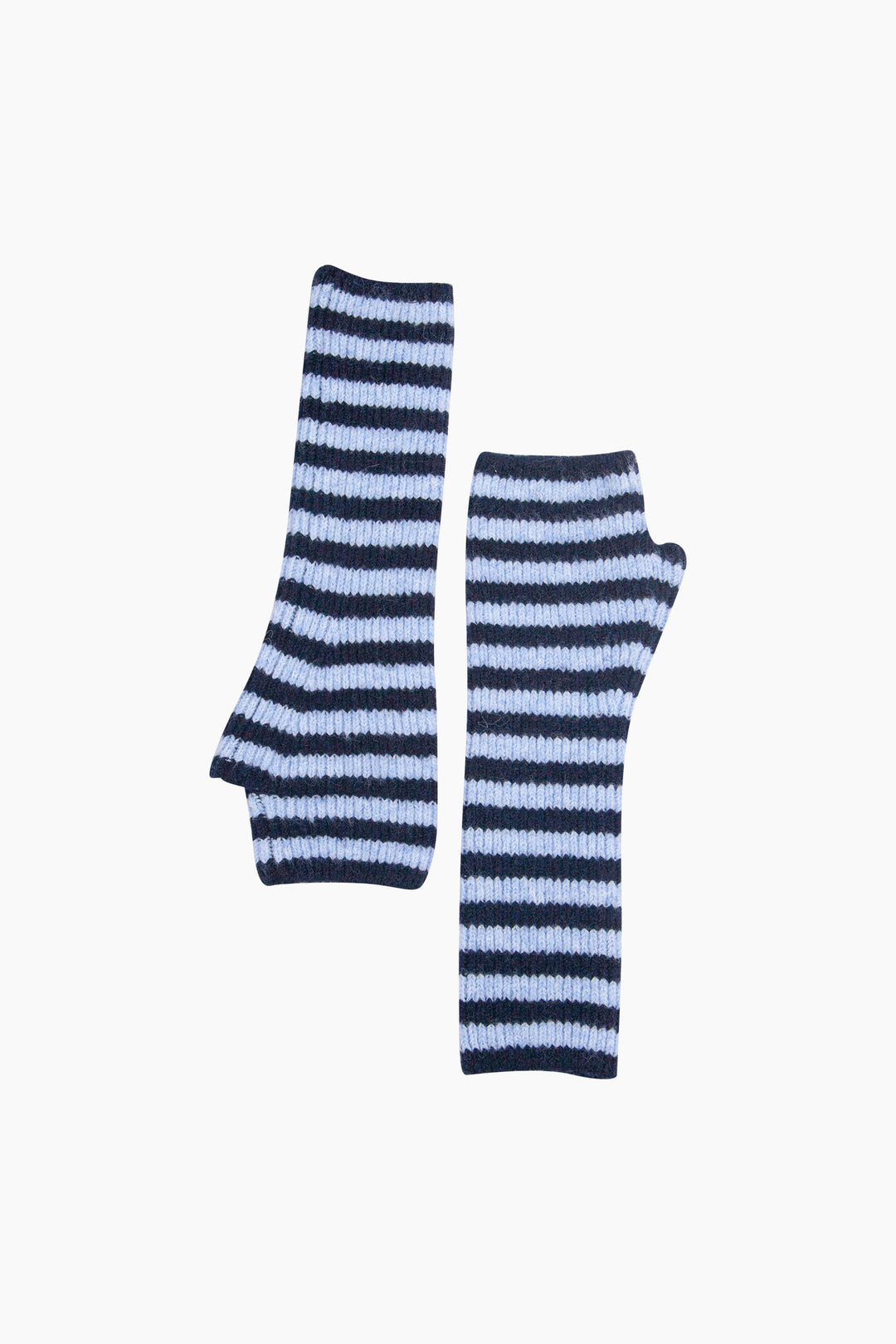 Navy-Blue/Denim-Blue-Long-Striped-Wrist-Warmer