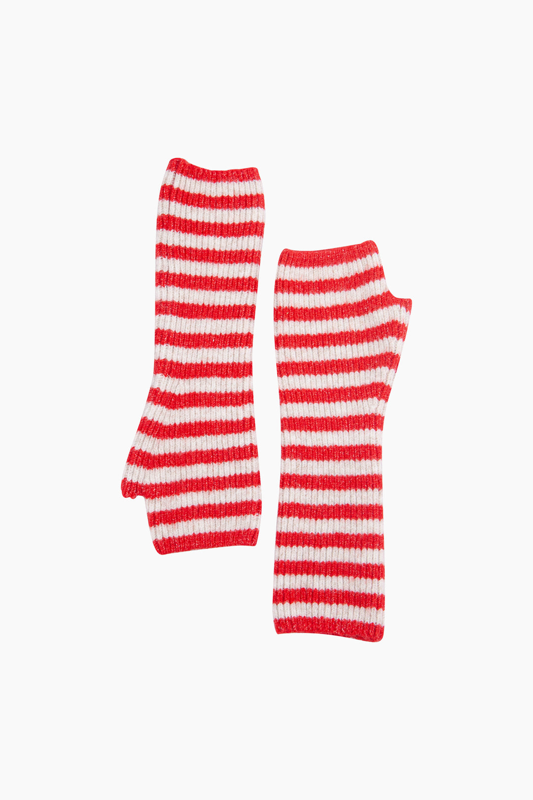 Red/Cream-Long-Striped-Wrist-Warmer
