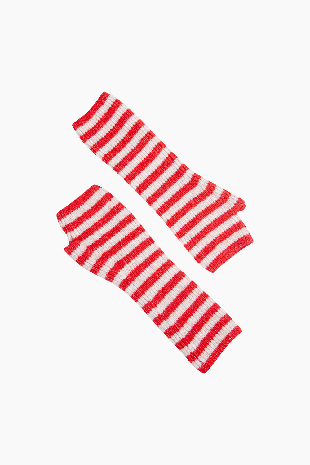 Red/Cream-Long-Striped-Wrist-Warmer