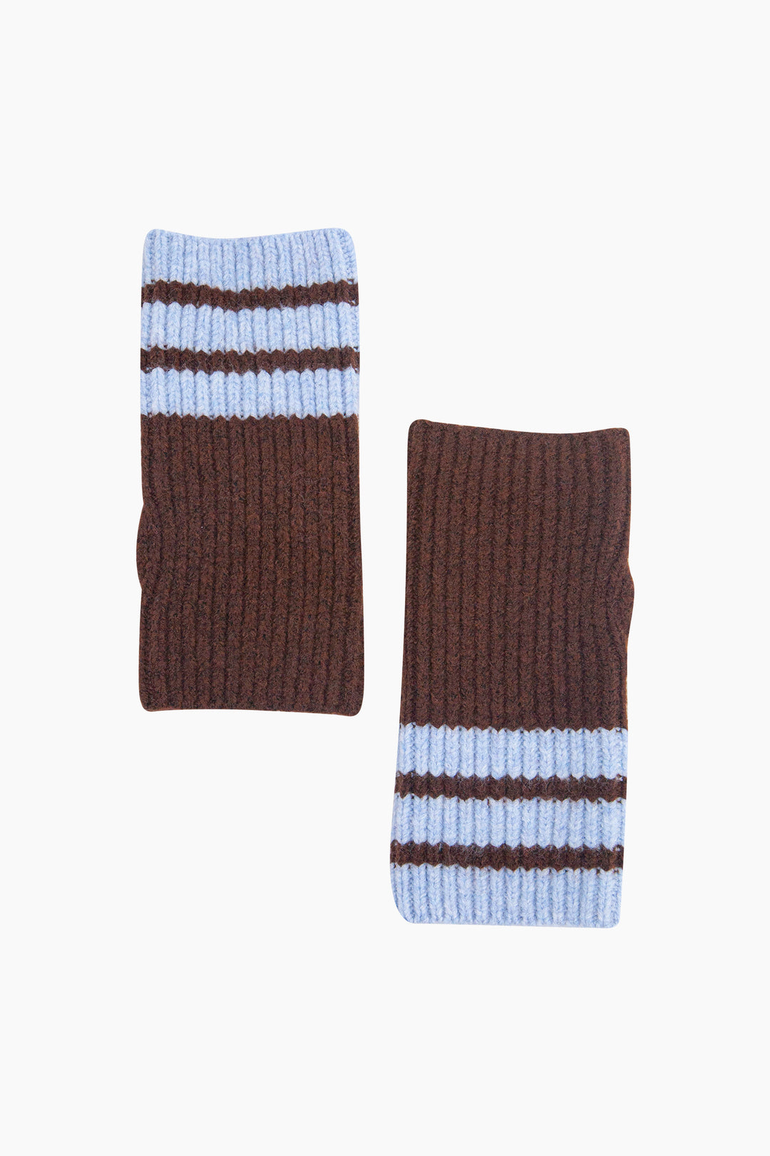 Striped-Cuff-Striped-Cuff-Wrist-Warmer-in-Brown/Blue