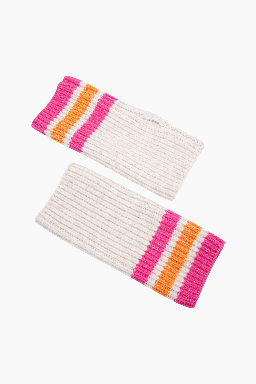 Striped-Cuff-Striped-Cuff-Wrist-Warmer-in-Cream/Fuchsia