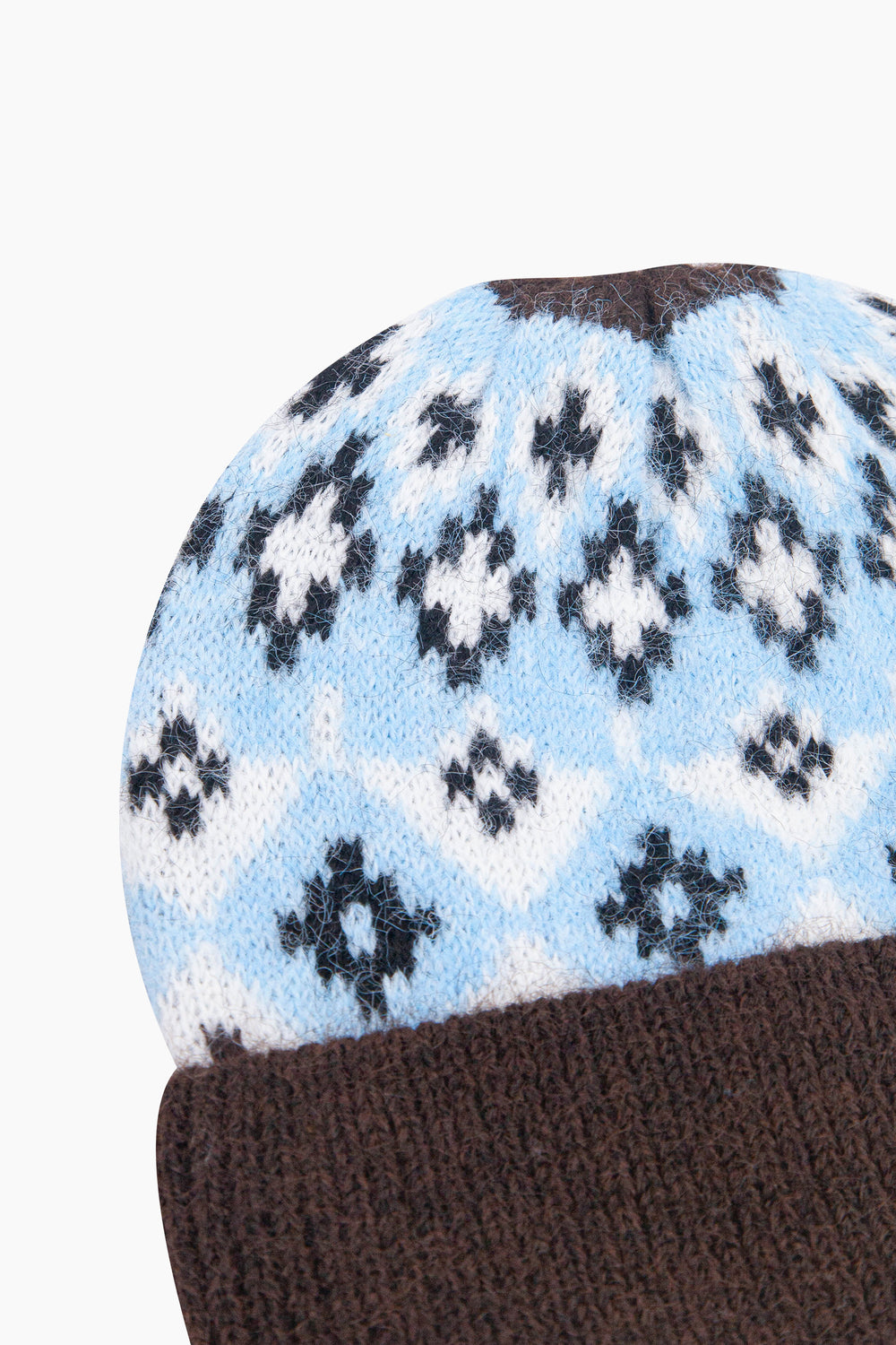 Nordic-Print-Beanie-Hat-in-Brown/Blue