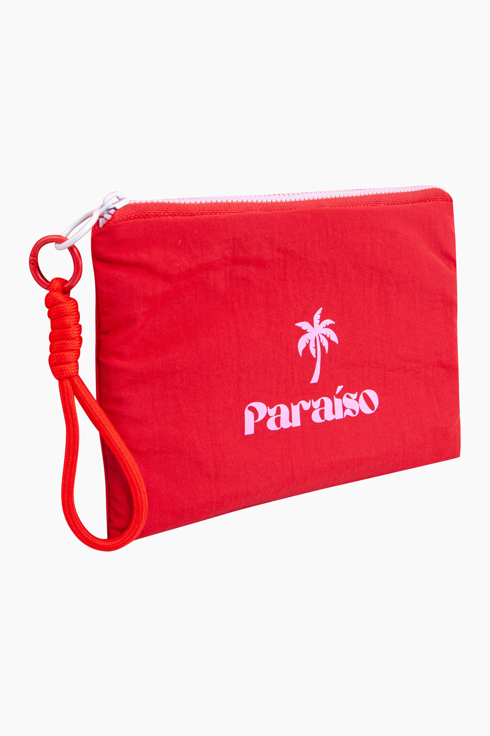 Palm-Tree-Paraiso-Recycled-Polyester-Makeup-Bag-in-Red-Angled