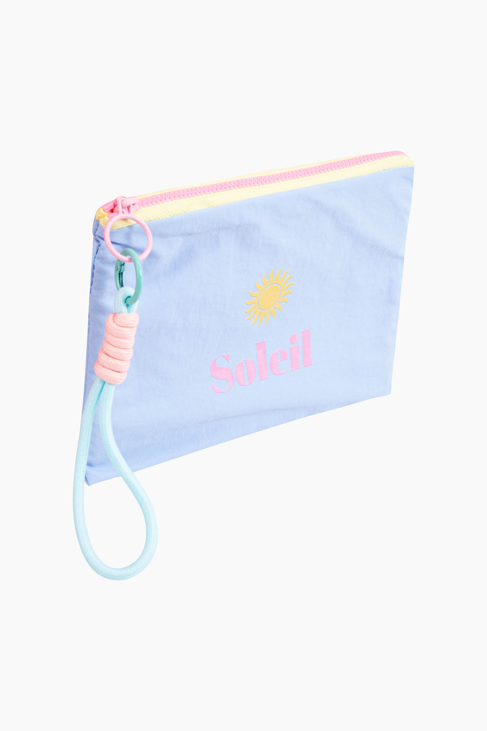 Soleil-Recycled-Polyester-Makeup-Bag-in-Blue-Angled