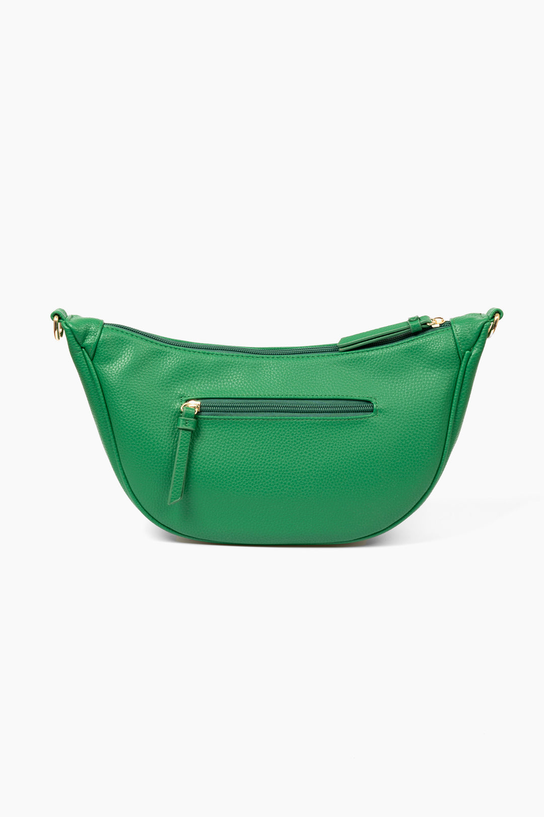 stevie-half-moon-crossbody-bag-green-pebbled-faux-leather-rear-zip-pocket