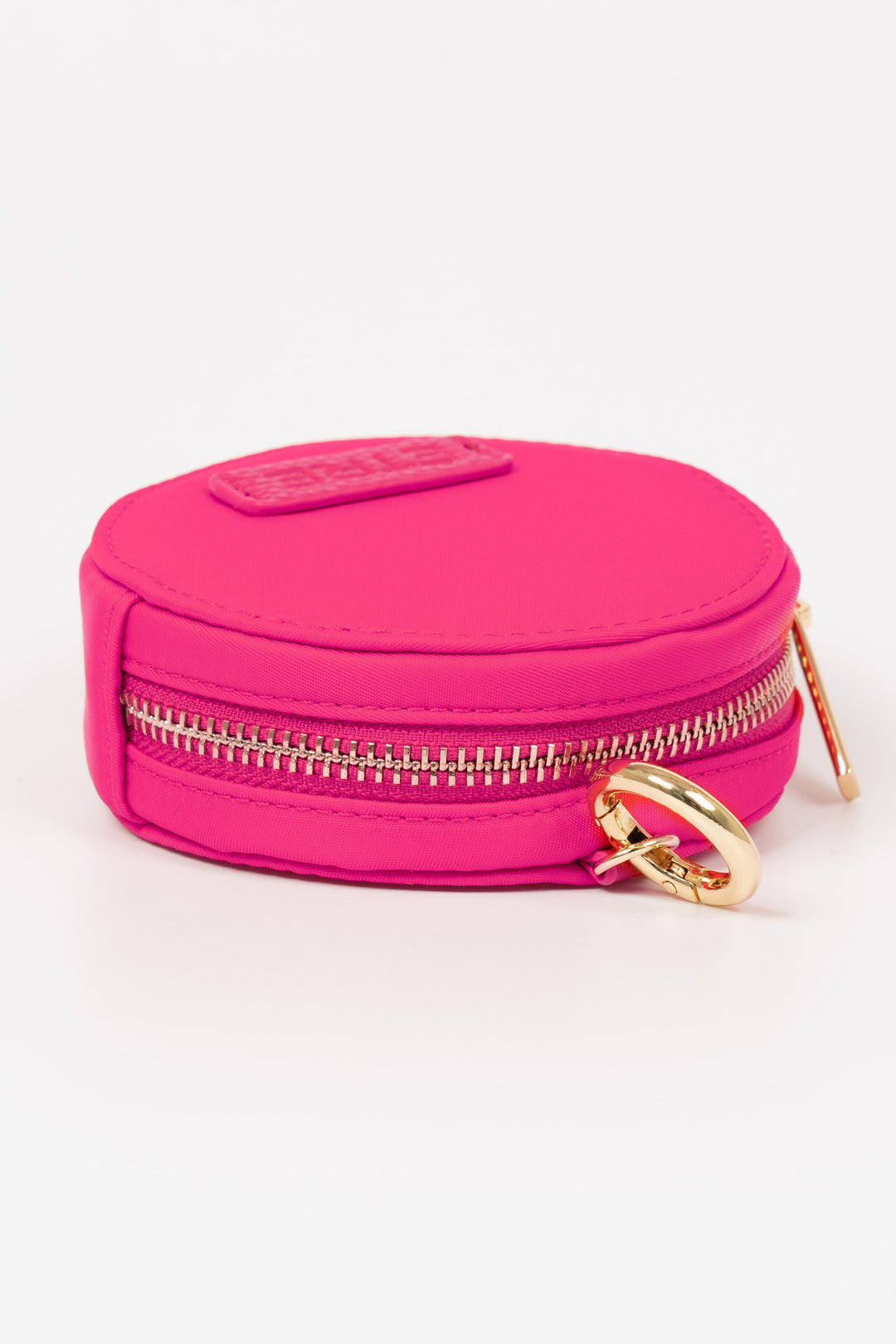 finley-round-coin-purse-hot-pink-nylon-zip-closure