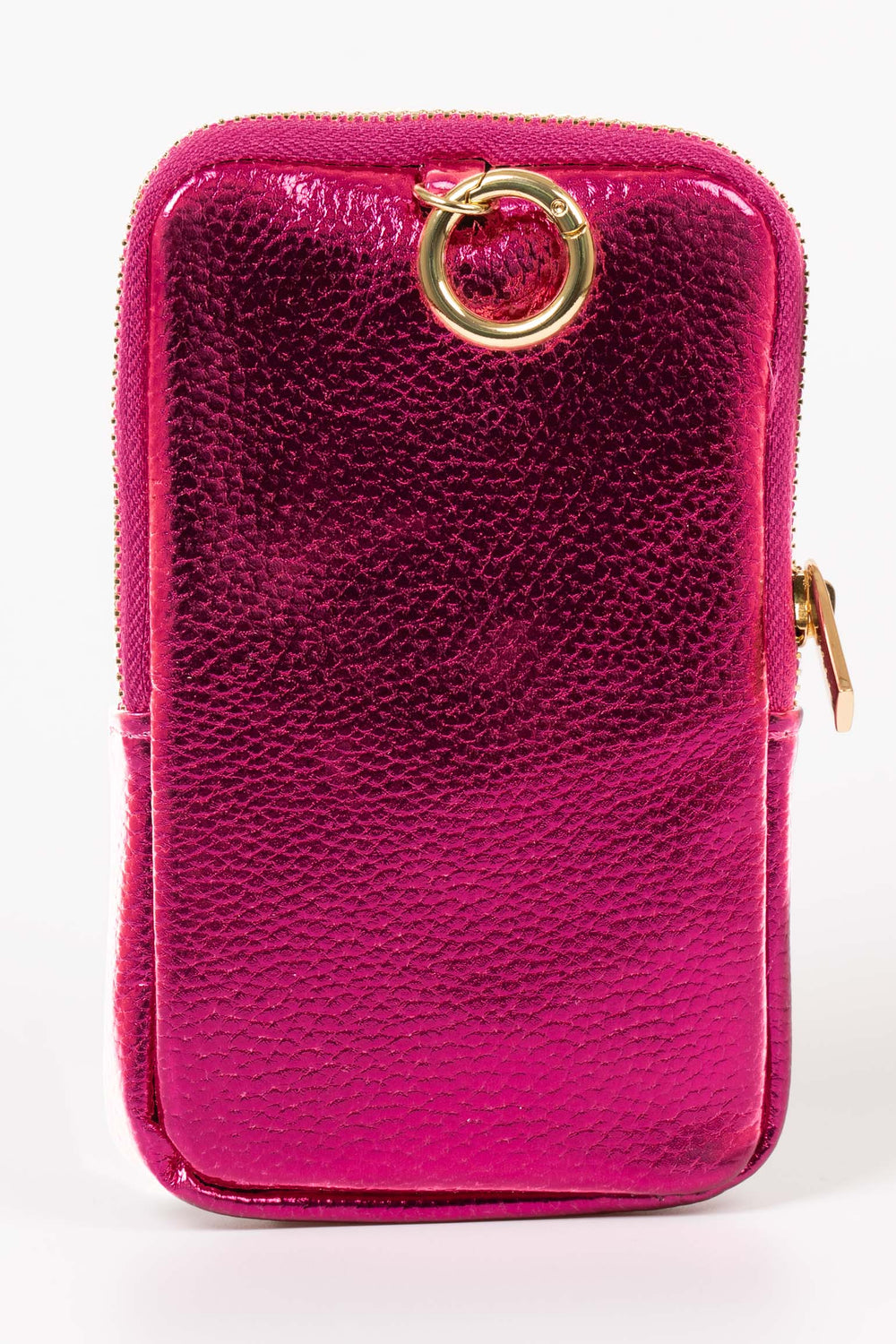 pippa-sunglasses-case-hot-pink-metallic-faux-leather-back-gold-clip-on-hoop