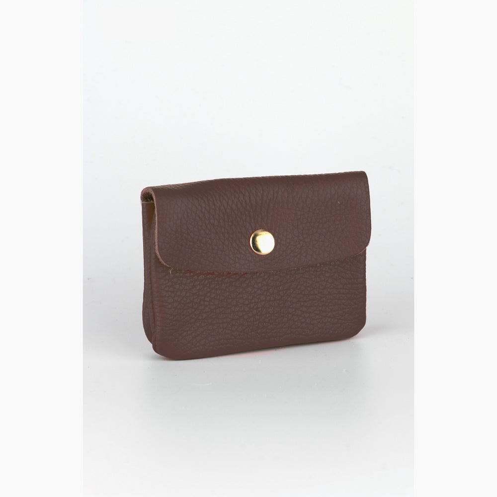 Small-Italian-Leather--Button-Fastened-Coin-Purse-with-Internal-Zip-in-Chocolate