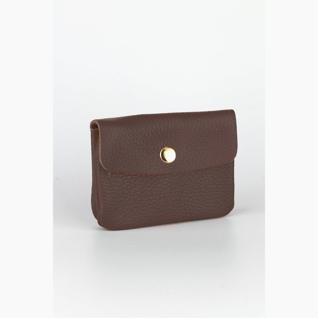Small-Italian-Leather--Button-Fastened-Coin-Purse-with-Internal-Zip-in-Chocolate