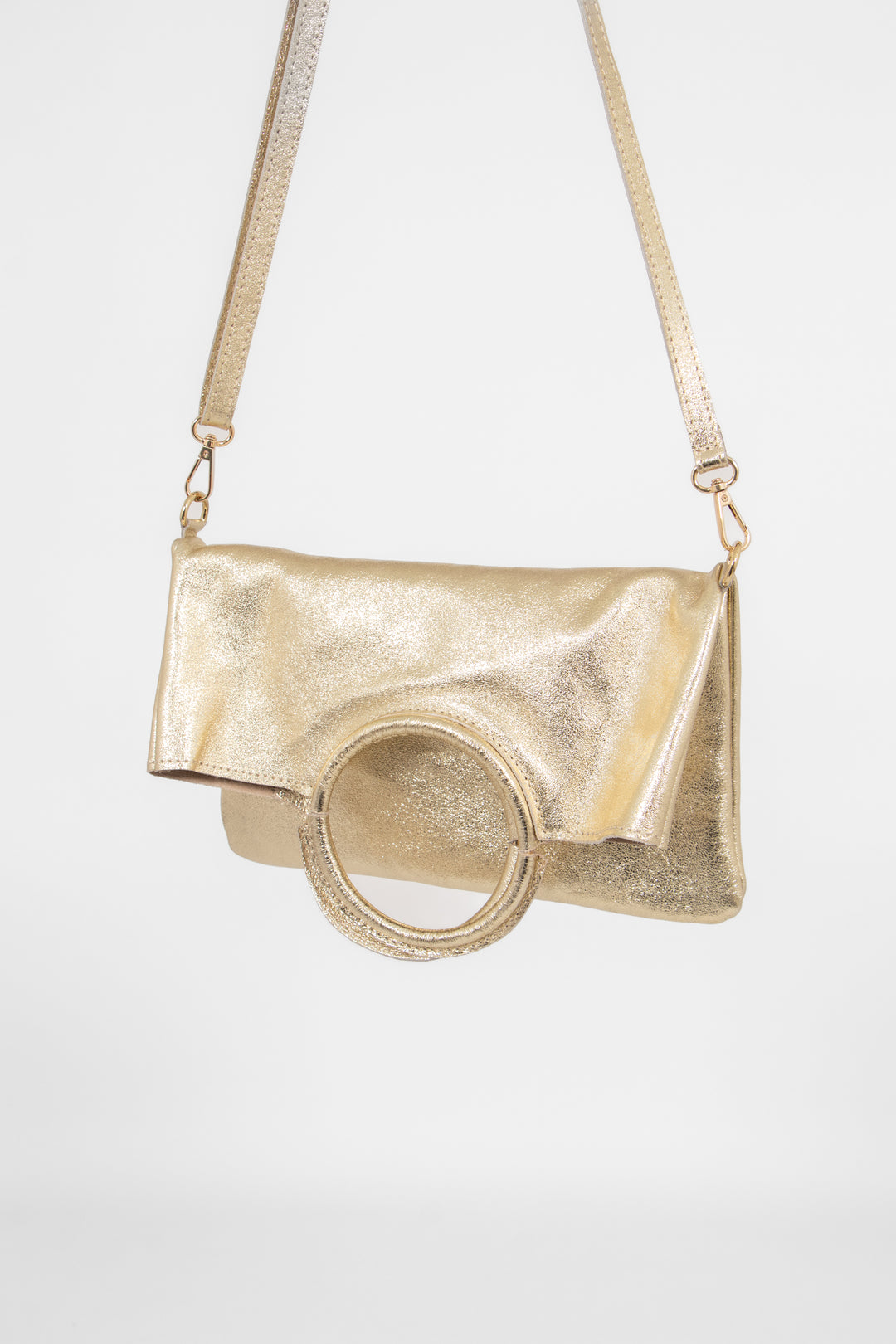 rowan-italian-leather-2pc-crossbody-bag-set-gold-metallic-attached-strap