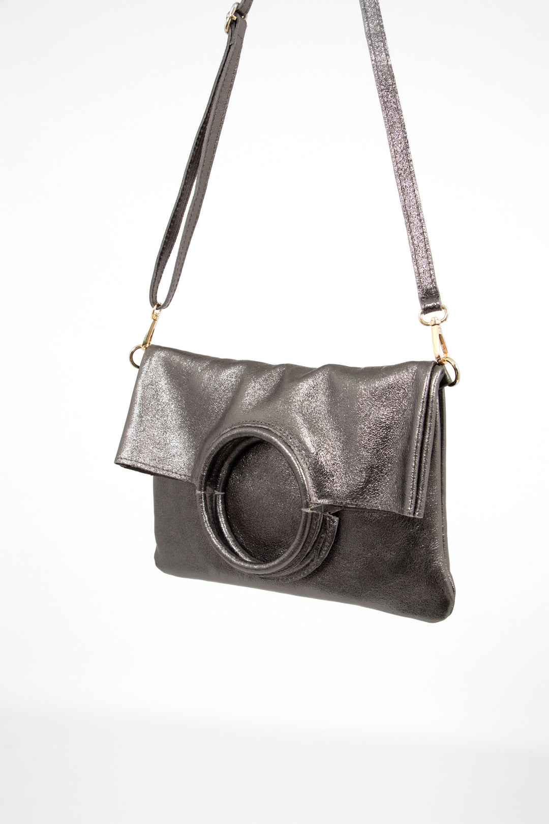 rowan-italian-leather-2pc-crossbody-bag-set-pewter-metallic-attached-strap