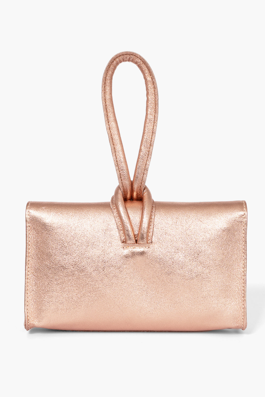trixie-rose-gold-metallic-clutch-bag-rear-view-loop-handle-closure