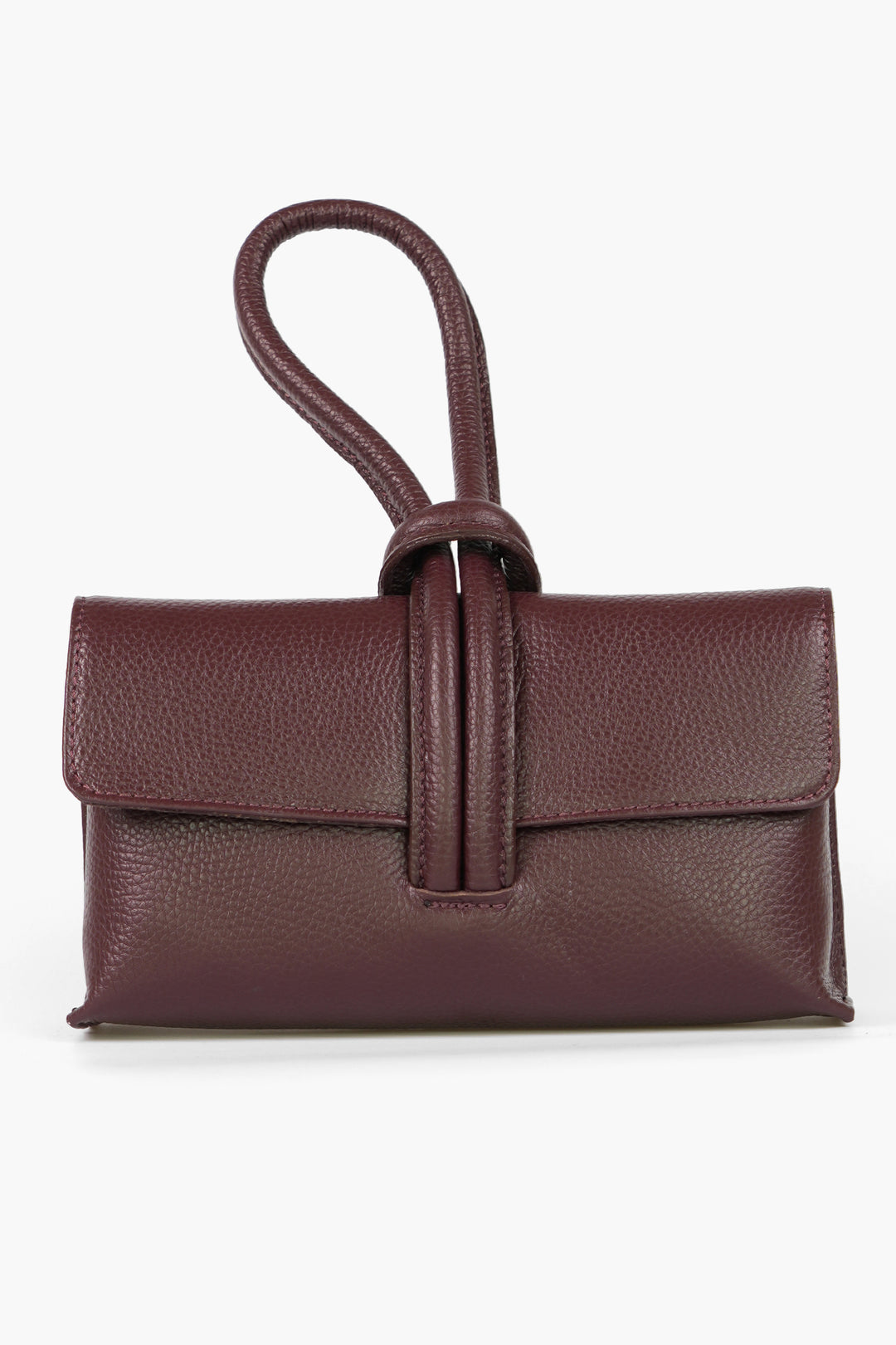 trixie-clutch-bag-wine-italian-pebble-grain-leather-front