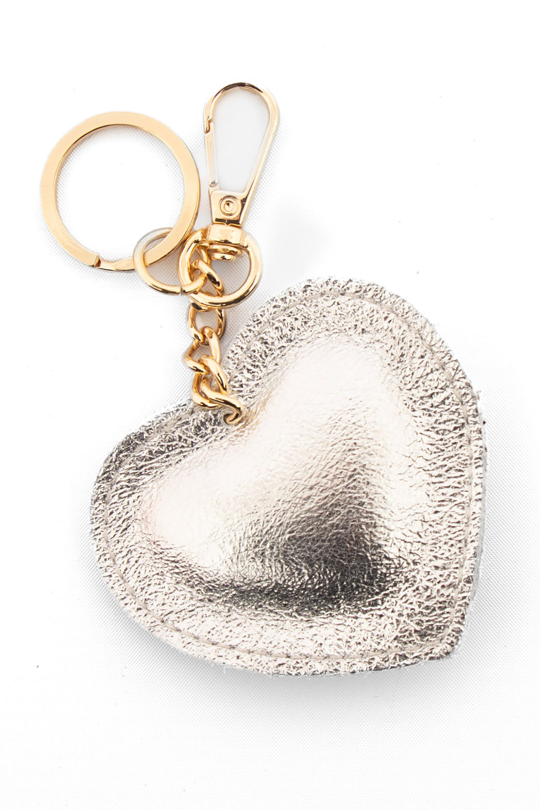 valentina-italian-leather-love-heart-keyring-silver-metallic-close-up