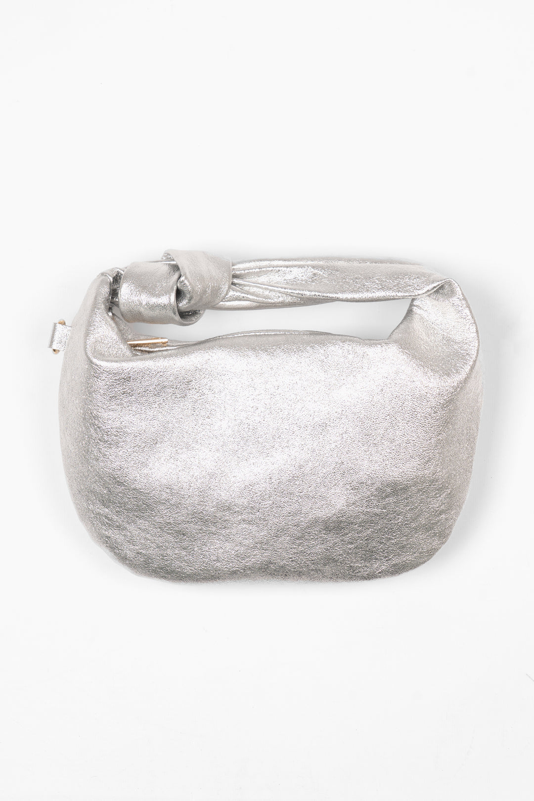 colby-silver-metallic-italian-leather-small-hobo-bag-front-view
