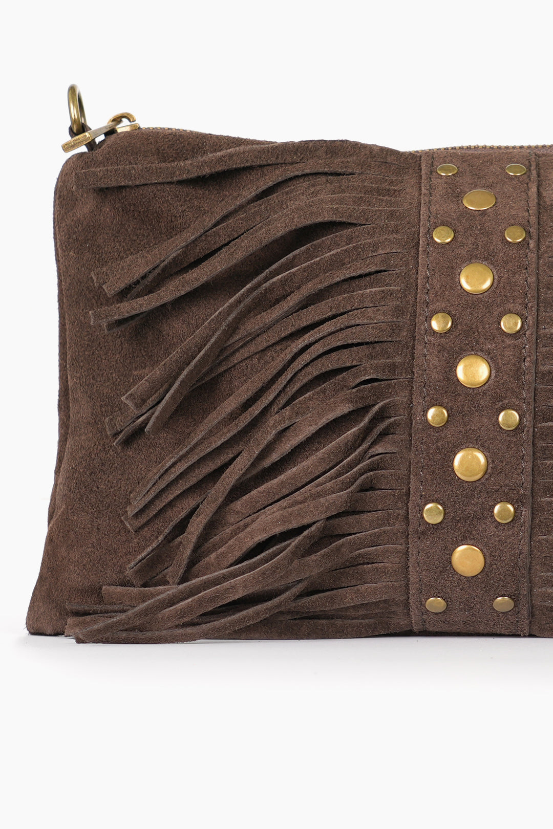 hollis-italian-suede-leather-fringed-clutch-bag-with-studs-brown-close-up