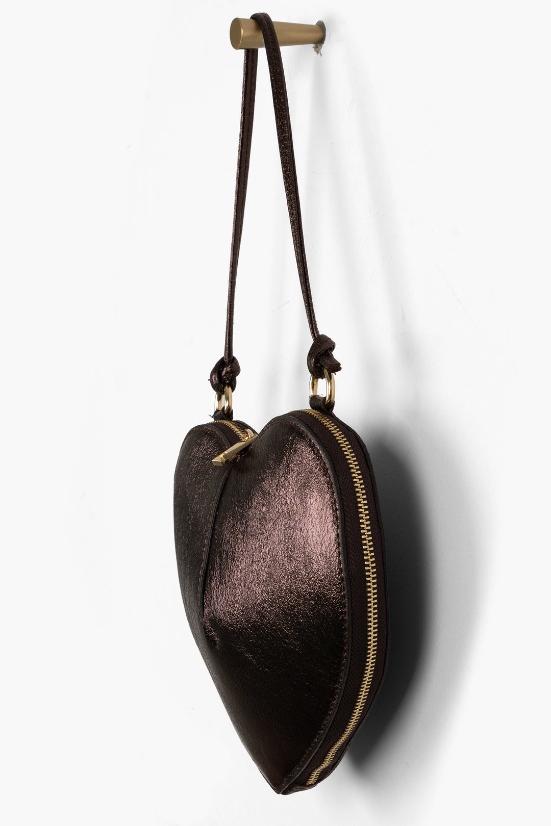 Heart-Crossbody-Bag-Metallic-Italian-Leather-in-Bronze-Side