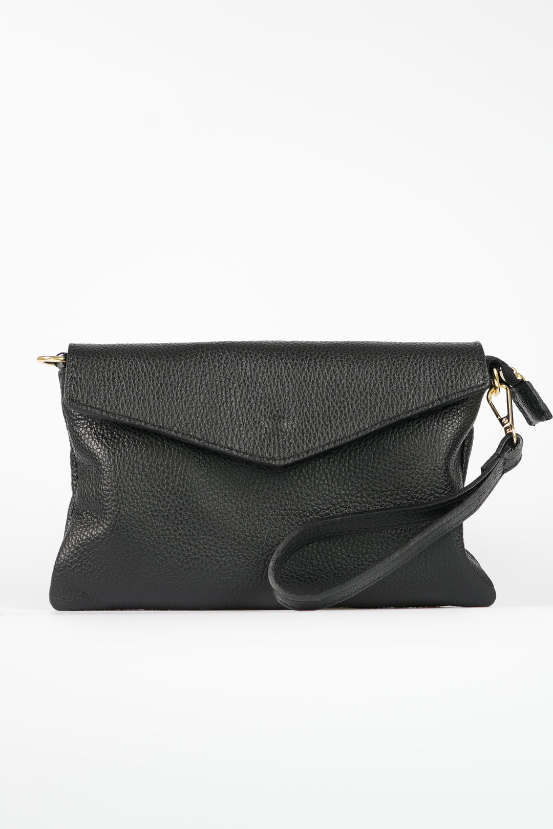 italian-leather-envelope-clutch-bag-black-front