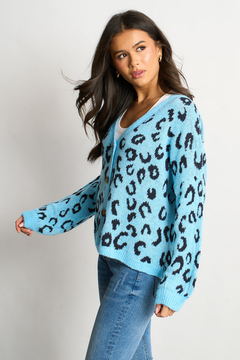 Leopard-Print-Italian-Wool-Blend-Cardigan-in-Blue-side