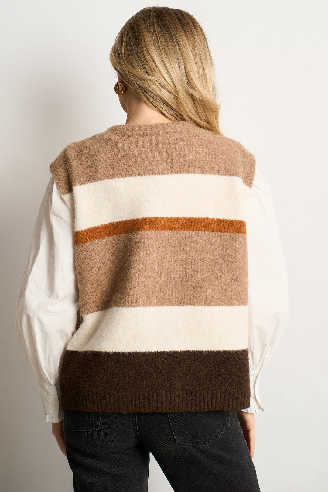 Heart-Buttons-Striped-Sleeveless-Vest-in-Neutral-Back