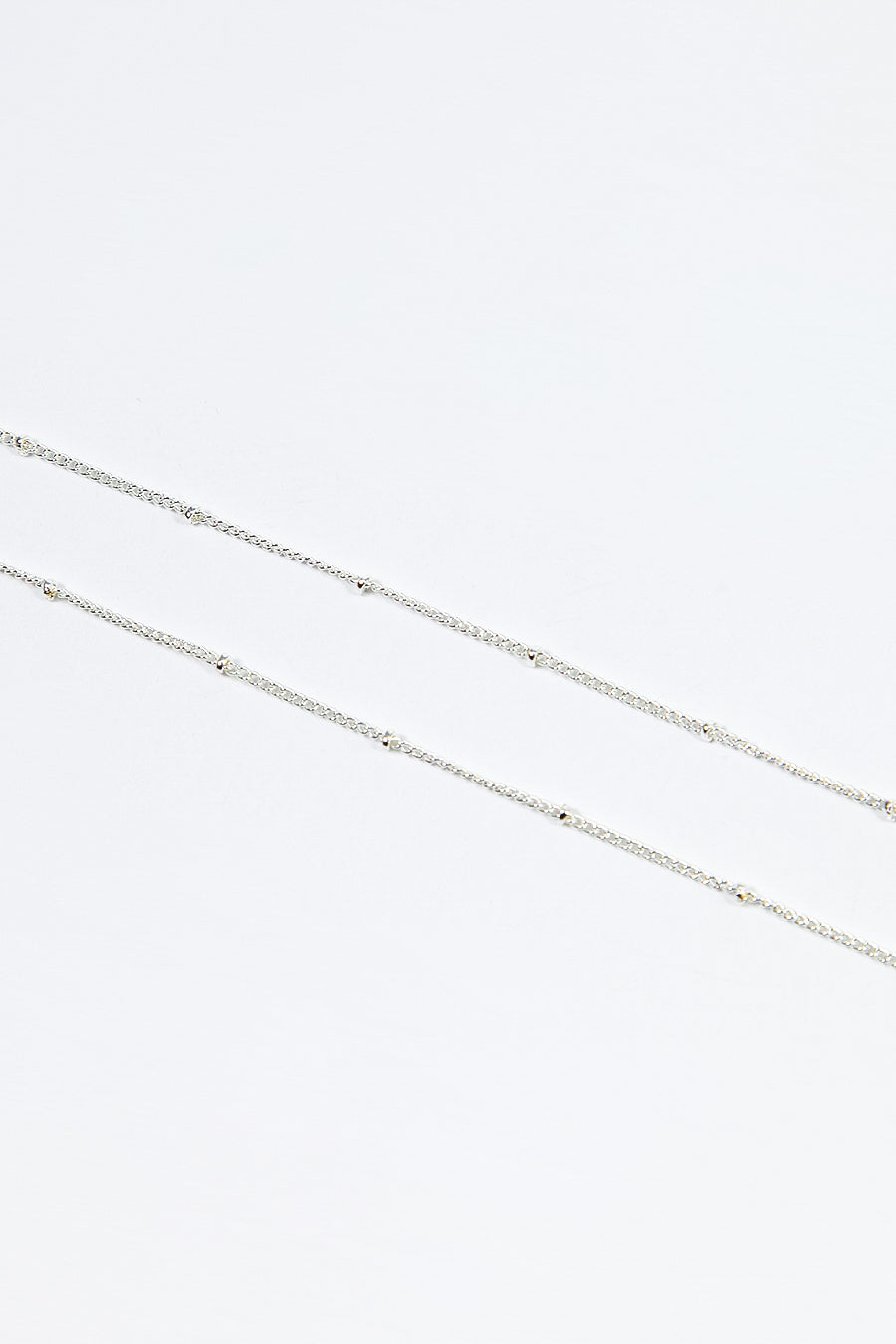 Grey Light Pink Tassel and Star Sliver Plated Necklace